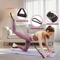 15PCS Pilates Bar Set with 6 Resistance Bands (81.65kg)