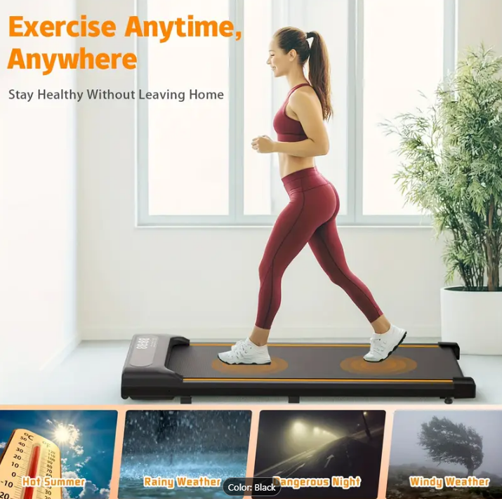 Compact &amp; Portable Electric Treadmill