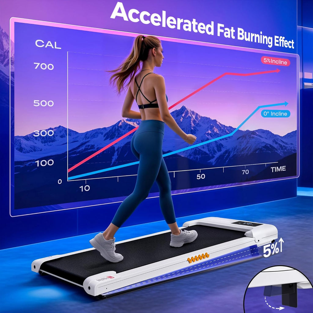 Compact &amp; Portable Electric Treadmill