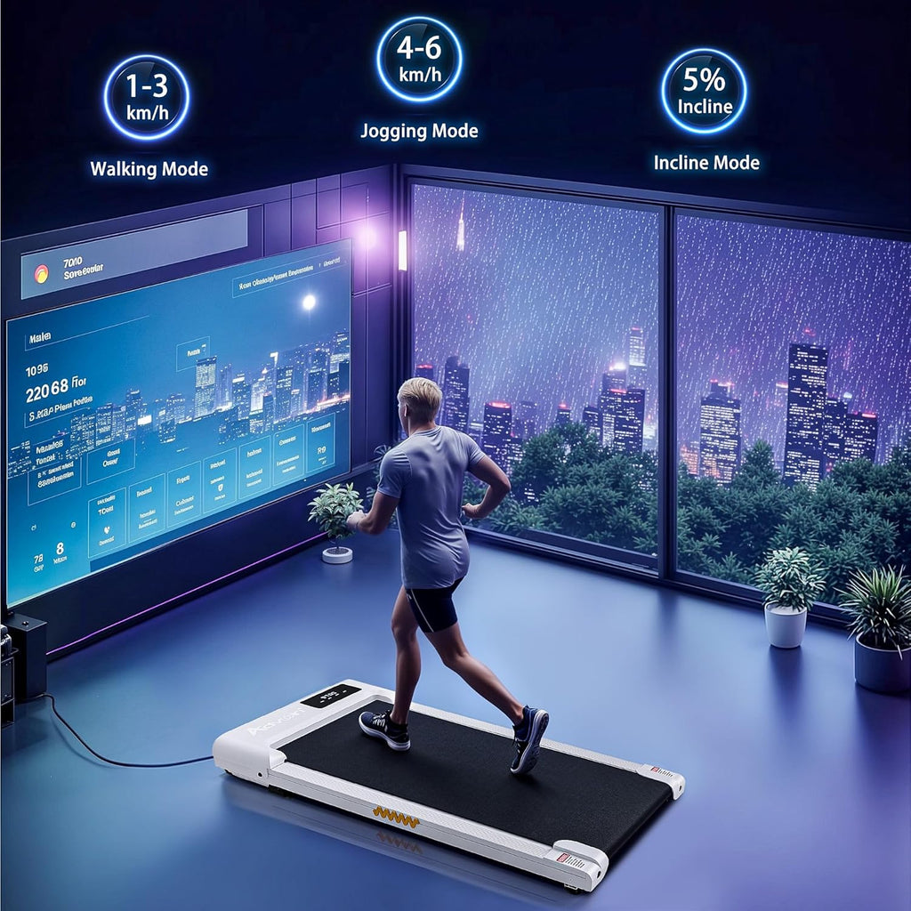 Compact &amp; Portable Electric Treadmill