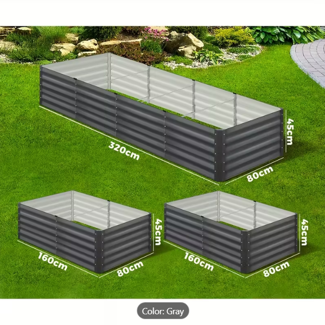 Galvanized Garden Beds – Durable Raised Planter Boxes for Vegetables &amp; Flowers