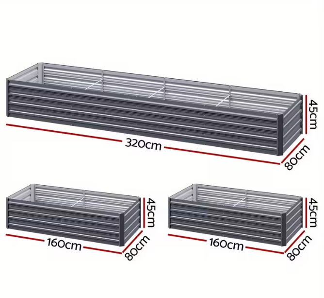 Galvanized Garden Beds – Durable Raised Planter Boxes for Vegetables &amp; Flowers