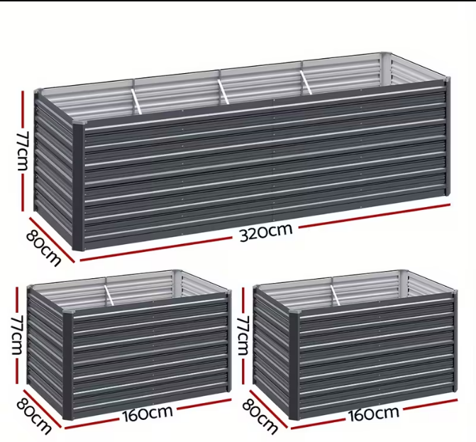 Galvanized Garden Beds – Durable Raised Planter Boxes for Vegetables &amp; Flowers