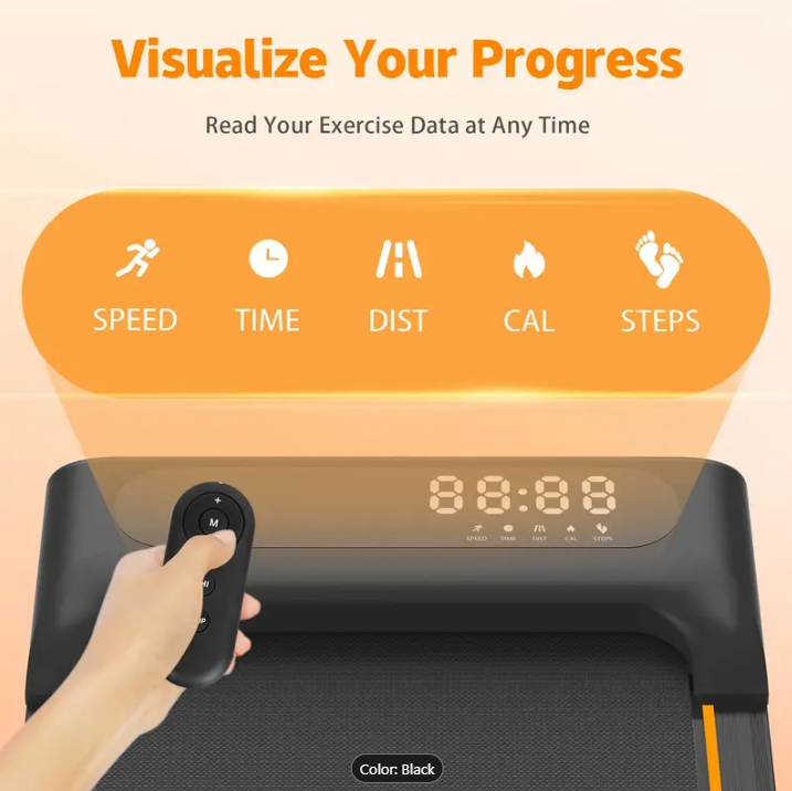 Compact &amp; Portable Electric Treadmill