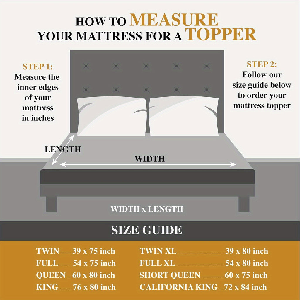 Bamboo Extra Thick Mattress Topper