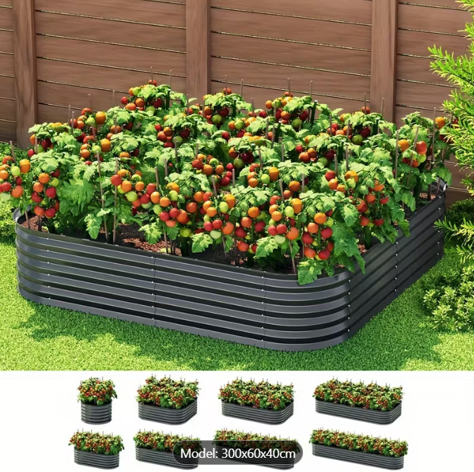 Galvanized Garden Beds – Durable Raised Planter Boxes for Vegetables &amp; Flowers