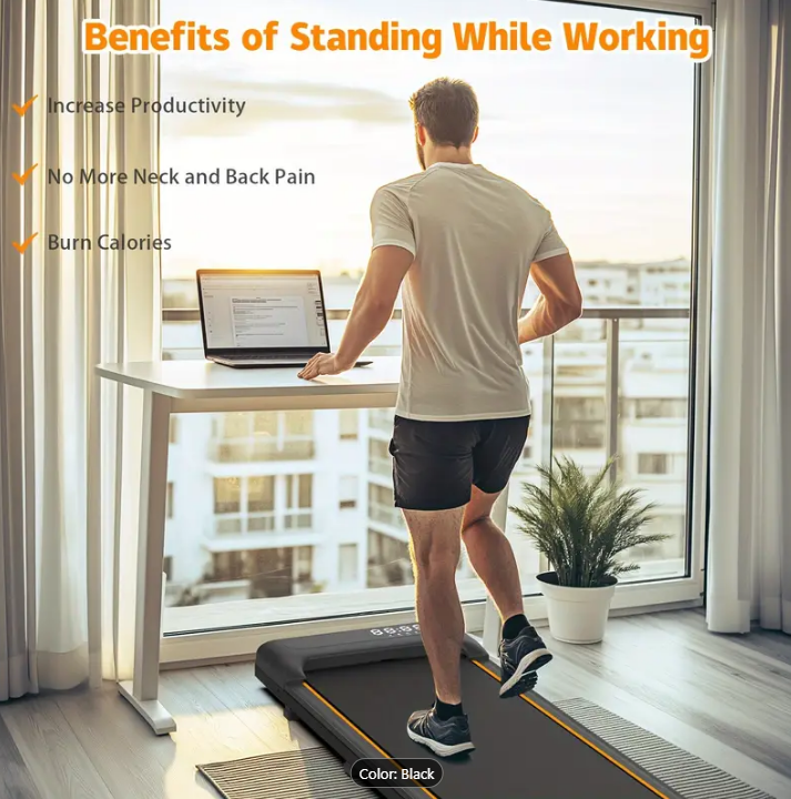 Compact &amp; Portable Electric Treadmill