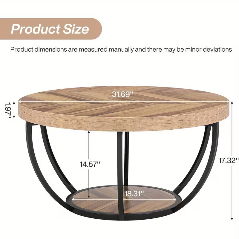 Modern Round Coffee Table