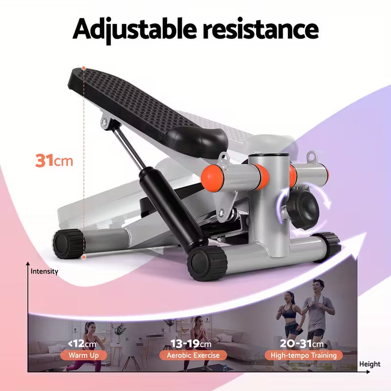 Everfit Mini Stepper with Resistance Rope