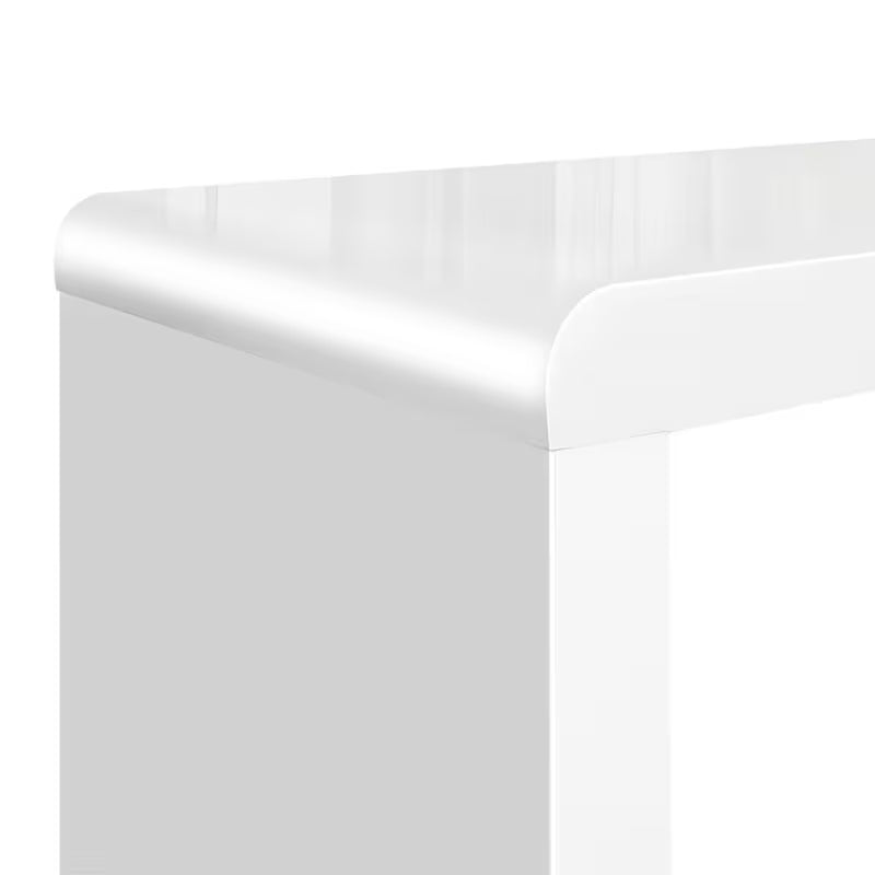 3-Piece White Modern Coffee Table Set