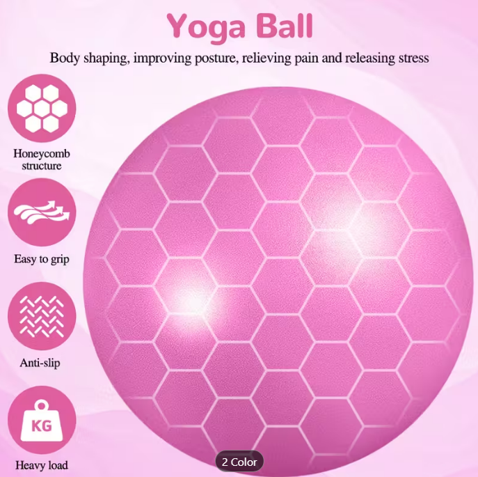 13PCS Pilates & Yoga Equipment Set – Core Strength & Flexibility Training Kit (Purple/Pink)