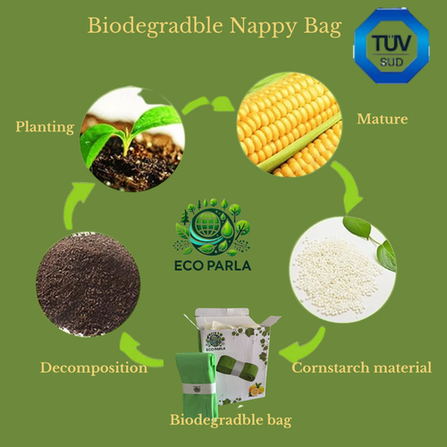 100% Compostable Nappy Refill Bags for Tommee Tippee Bins